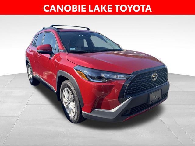 Barcelona Red M 2023 Toyota Corolla Cross SUV / Crossover All-Wheel Drive Continuously Variable Transmission