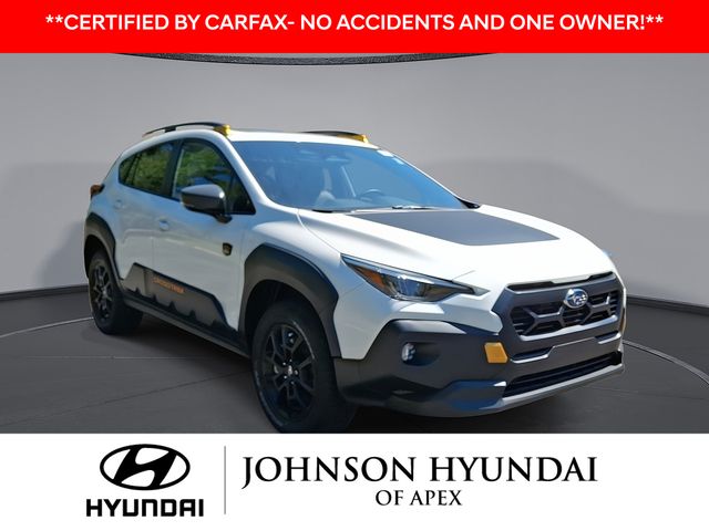 Crystal White Pearl 2024 Subaru Crosstrek SUV / Crossover All-Wheel Drive Continuously Variable Transmission