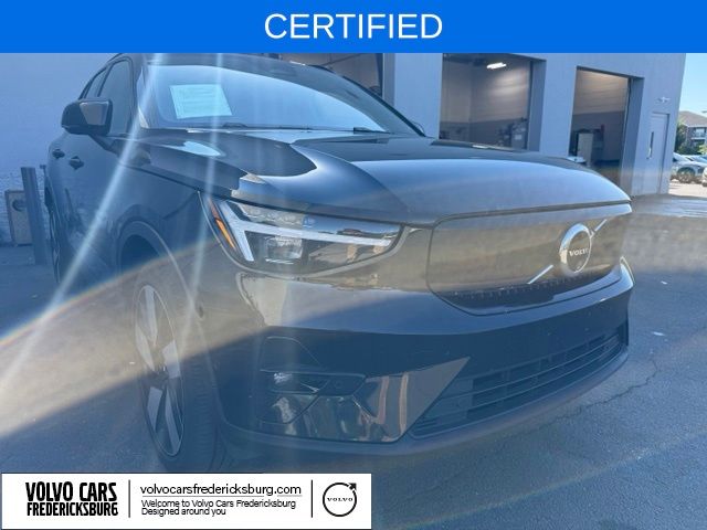 Onyx Black Metallic 2024 Volvo XC40 Recharge Twin Plus eAWD SUV / Crossover All-Wheel Drive 1-Speed Automatic