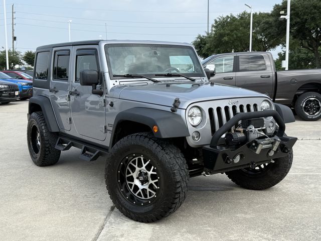 2015 Jeep Wrangler Unlimited Sport Silver at Emmons Autoplex