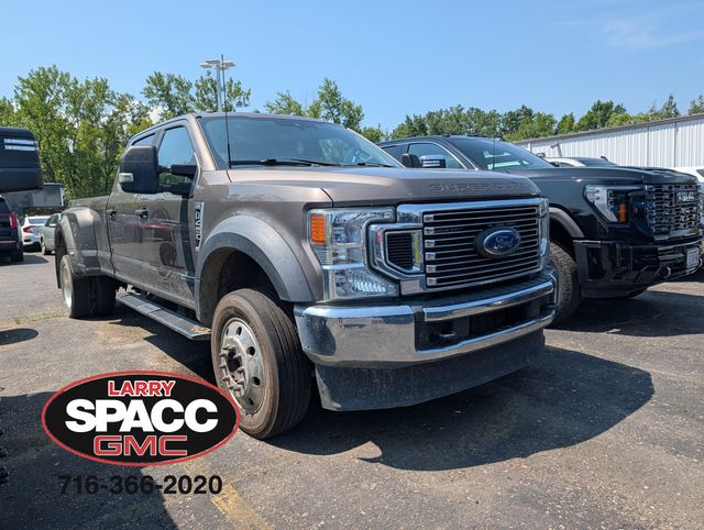 Stone Gray Metallic 2022 Ford F-450 Super Duty Pickup Truck Four-Wheel Drive Automatic
