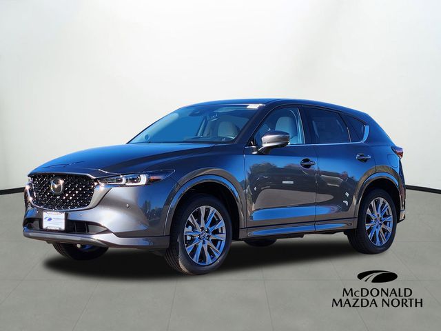 Machine Gray Metallic 2025 Mazda CX-5 2.5 S Premium Plus AWD SUV / Crossover All-Wheel Drive 6-Speed Automatic