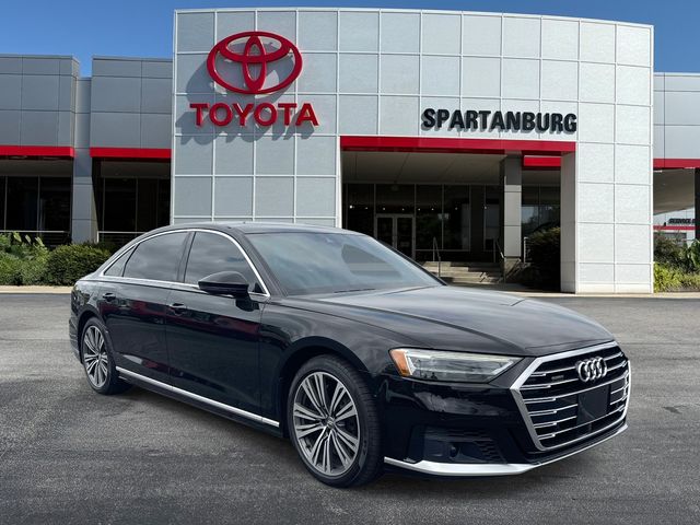 Mythos Black Metallic 2020 Audi A8 L quattro 60 TFSI Sedan All-Wheel Drive 8-Speed Automatic