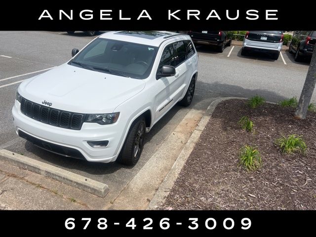 2021 Jeep Grand Cherokee 80th Anniversary Edition