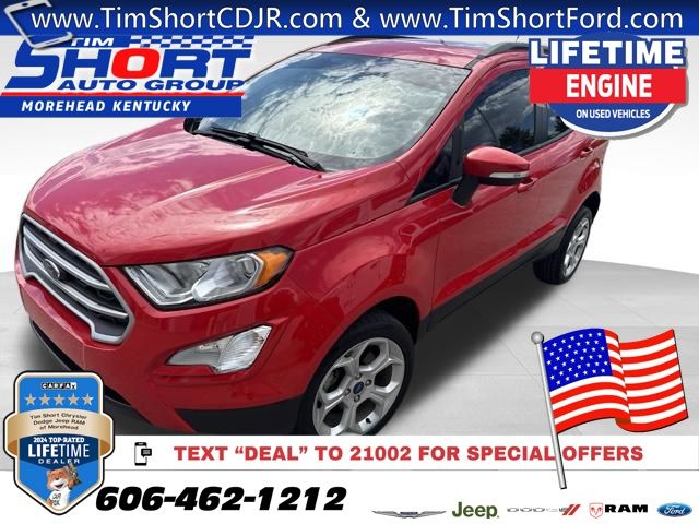 Race Red 2022 Ford EcoSport SUV / Crossover All-Wheel Drive 6-Speed Automatic
