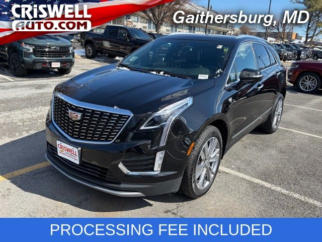 Black Metallic 2024 Cadillac XT5 Premium Luxury AWD SUV / Crossover Four-Wheel Drive 9-Speed Automatic