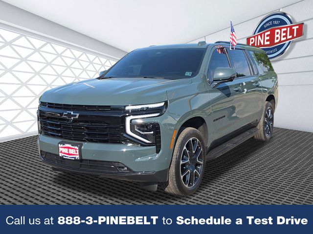 Cypress Gray 2025 Chevrolet Suburban RST 4WD SUV / Crossover Four-Wheel Drive