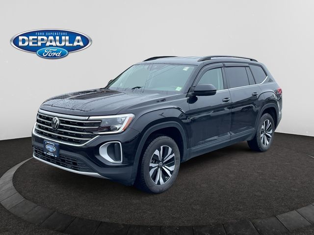 Deep Black Pearl 2026 Volkswagen Atlas SE 4Motion SUV / Crossover All-Wheel Drive 8-Speed Automatic