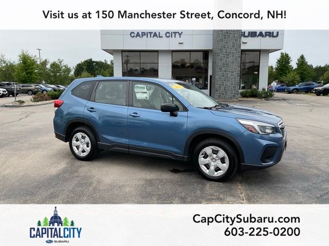 Horizon Blue Pearl 2021 Subaru Forester SUV / Crossover All-Wheel Drive Continuously Variable Transmission