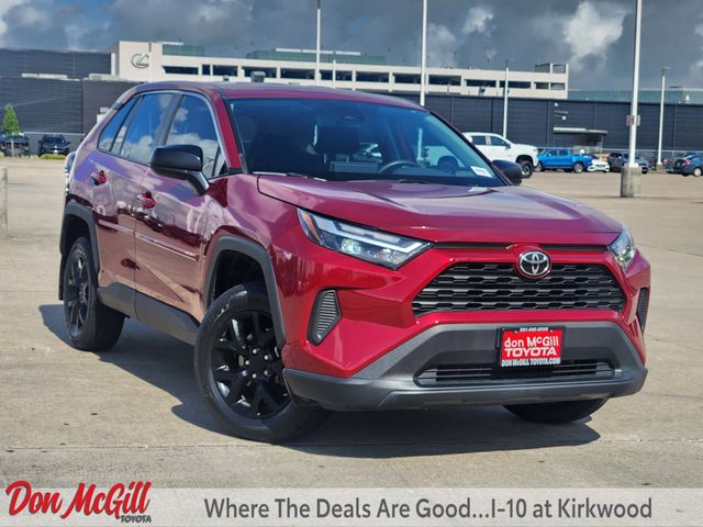 2023 Toyota RAV4 LE Red at Shottenkirk Kia Fort Bend