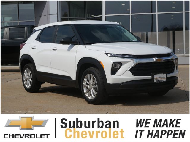Summit White 2025 Chevrolet Trailblazer LS AWD SUV / Crossover Four-Wheel Drive 9-Speed Automatic