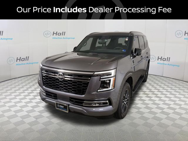 Gray (Gun Metallic) 2025 Nissan Armada SUV / Crossover Four-Wheel Drive 9-Speed Automatic