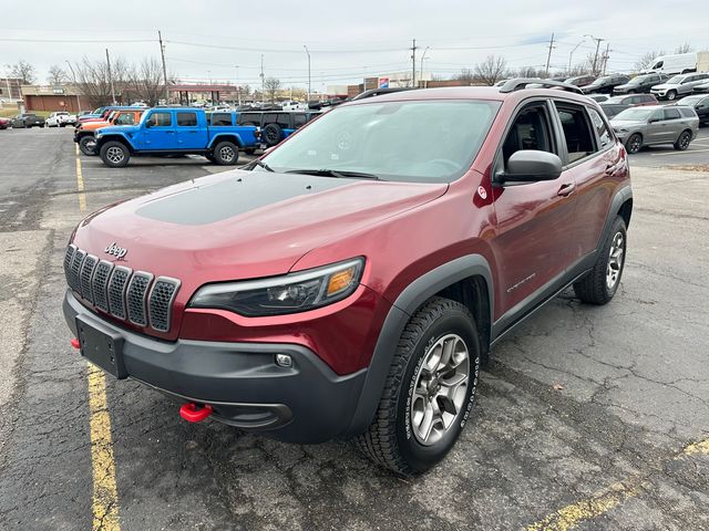 Used 2020 Jeep Cherokee Trailhawk with VIN 1C4PJMBX3LD627852 for sale in Kansas City