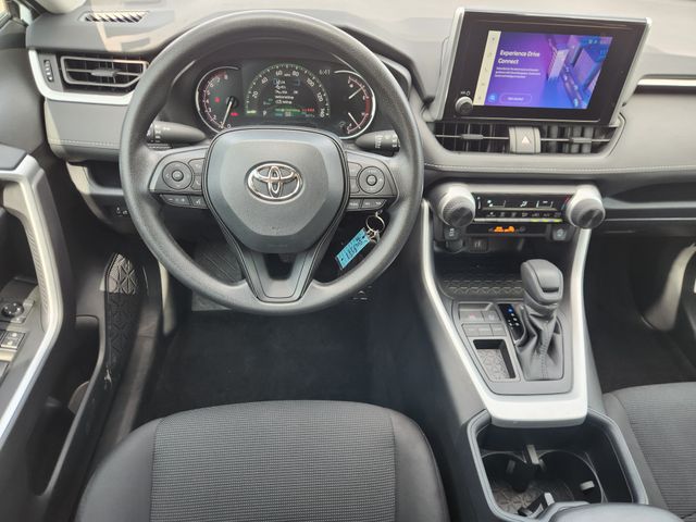2025 Toyota RAV4 LE White at Gullo Toyota