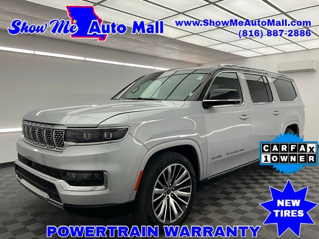 Silver Zynith 2024 Jeep Grand Wagoneer L Series III 4WD SUV / Crossover Four-Wheel Drive 8-Speed Automatic