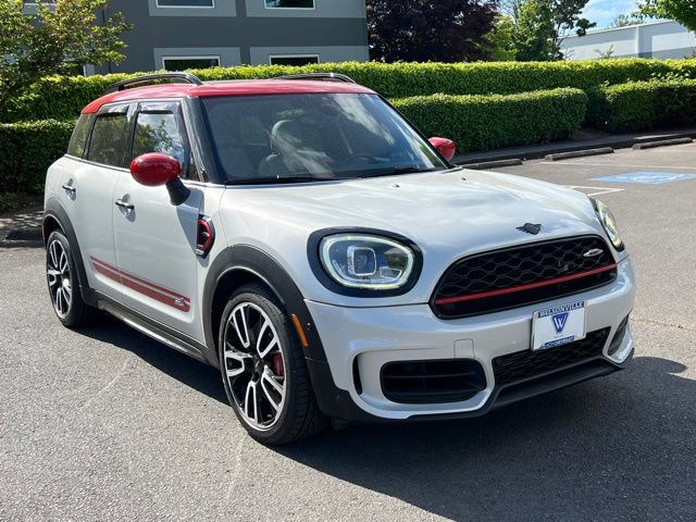 White Silver 2022 MINI Countryman John Cooper Works ALL4 AWD SUV / Crossover All-Wheel Drive 8-Speed Automatic
