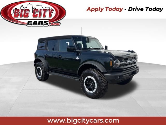 Shadow Black 2024 Ford Bronco Outer Banks 4-Door 4WD SUV / Crossover Four-Wheel Drive Automatic