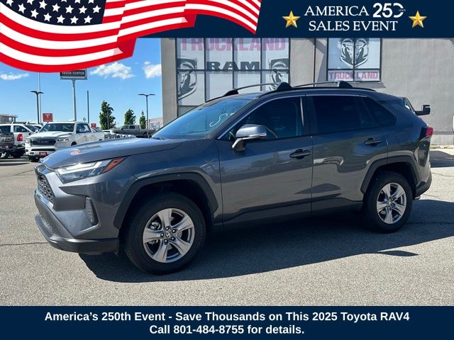 Magnetic Gray Metallic 2025 Toyota RAV4 SUV / Crossover All-Wheel Drive 8-Speed Automatic