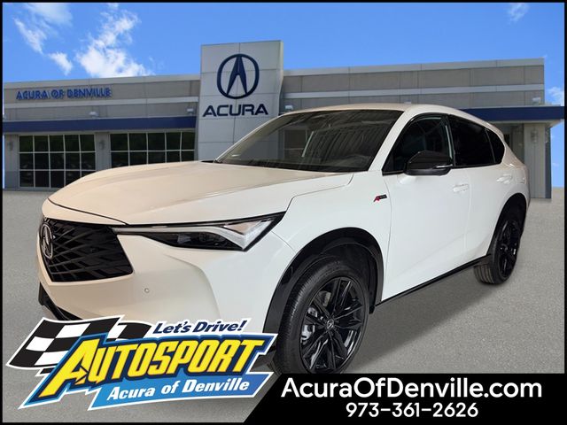 2026 Acura ADX A-Spec Advance Package - Platinum White Pearl exterior view 1