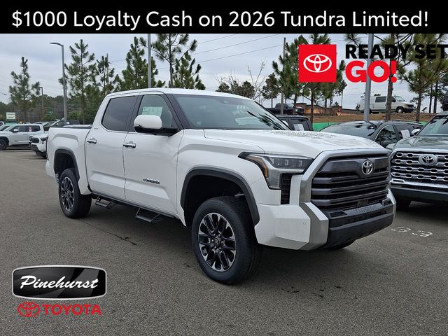 2026 Toyota Tundra Limited CrewMax Cab 4WD