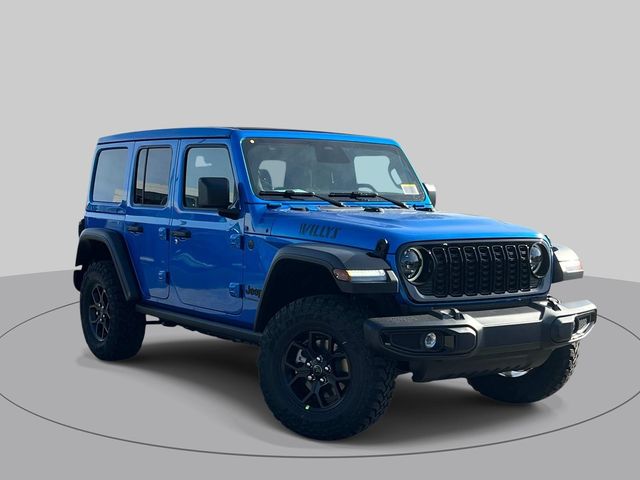 Hydro Blue Pearl Coat 2026 Jeep Wrangler SUV / Crossover Four-Wheel Drive 8-Speed Automatic