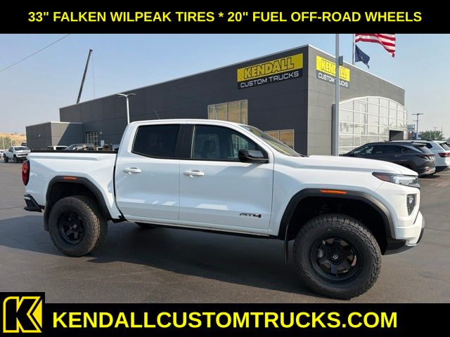 Summit White 2024 GMC Canyon Pickup Truck Four-Wheel Drive 8-Speed Automatic