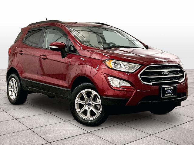 2020 Ford EcoSport SE Red at Klick Lewis Buick Chevrolet