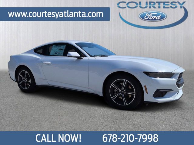 Oxford White 2025 Ford Mustang Coupe Rear-Wheel Drive Automatic