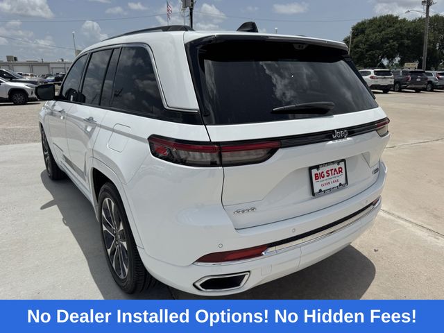 2024 Jeep Grand Cherokee Overland White at River Oaks CDJR