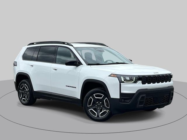 Bright White Clearcoat 2026 Jeep Cherokee SUV / Crossover Four-Wheel Drive Continuously Variable Transmission