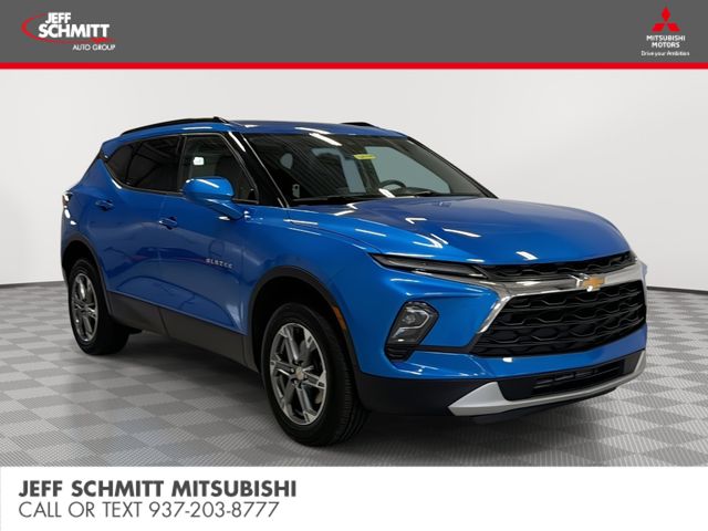 Riptide Blue Metallic 2024 Chevrolet Blazer SUV / Crossover Front-Wheel Drive 9-Speed Automatic Overdrive