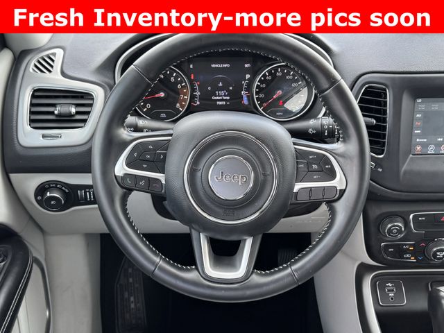 2020 Jeep Compass Latitude Silver at Texan Dodge Chrysler Jeep Ram