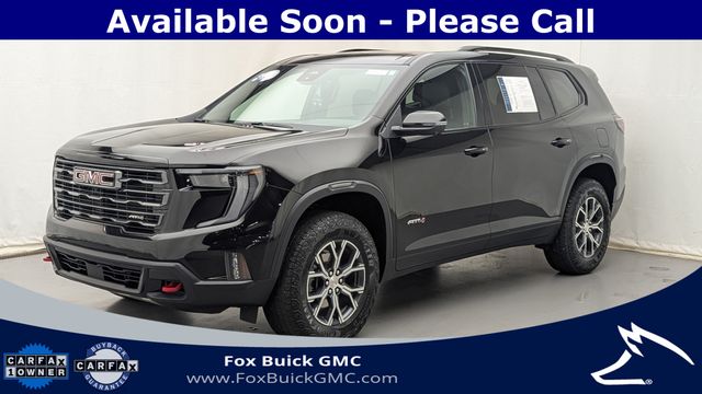Black (Ebony Twilight Metallic) 2025 GMC Acadia SUV / Crossover Four-Wheel Drive 8-Speed Automatic