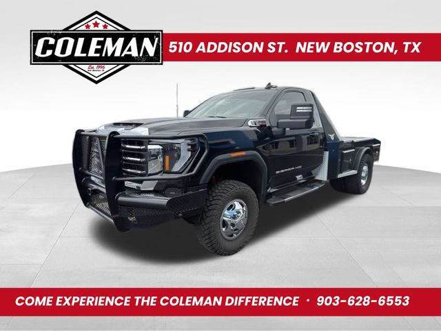 Onyx Black 2024 GMC Sierra 3500HD Pickup Truck Four-Wheel Drive Automatic