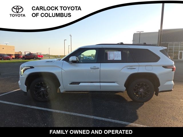White (Wind Chill Pearl) 2023 Toyota Sequoia SUV / Crossover Four-Wheel Drive Automatic