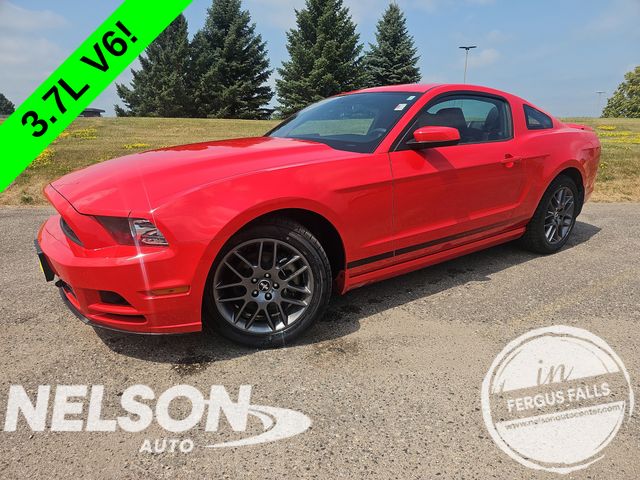 Race Red 2014 Ford Mustang Coupe Rear-Wheel Drive 6-Speed Manual