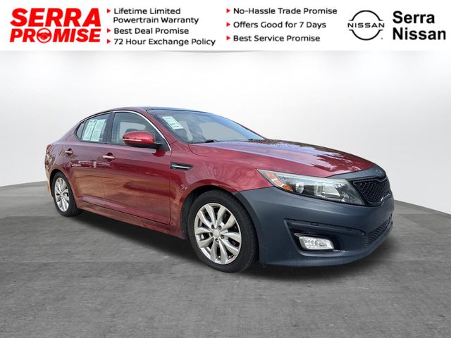 Remington Red Metallic 2015 Kia Optima Sedan Front-Wheel Drive 6-Speed Automatic