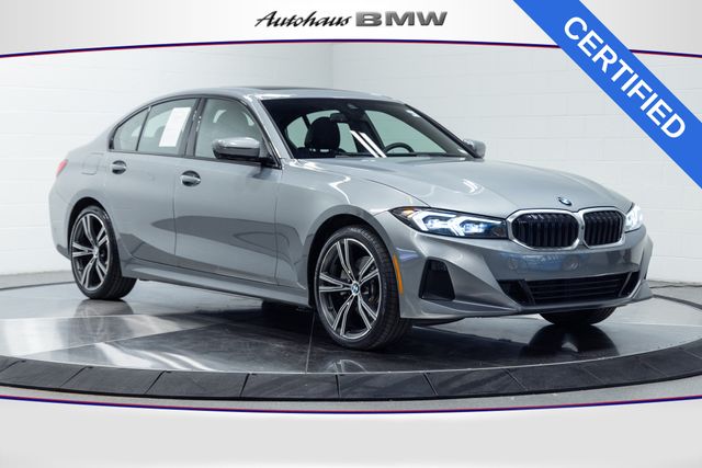 Skyscraper Gray Metallic 2023 BMW 3 Series Sedan All-Wheel Drive 8-Speed Automatic