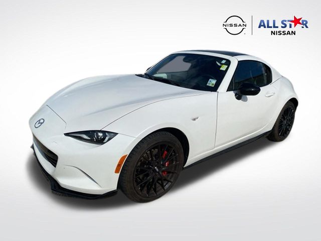 Snowflake White Pearl Mica 2025 Mazda MX-5 Miata Convertible Rear-Wheel Drive 6-Speed Manual