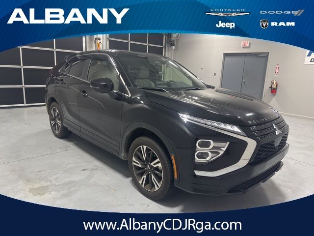 Labrador Black Pearl 2025 Mitsubishi Eclipse Cross SEL S-AWC SUV / Crossover All-Wheel Drive Continuously Variable Transmission