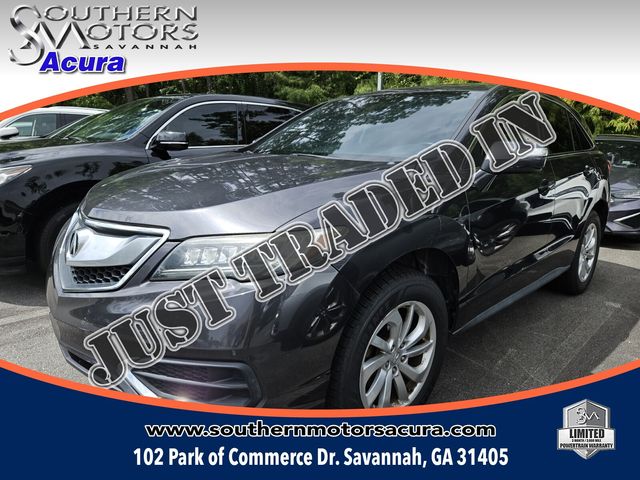 Gray 2016 Acura RDX SUV / Crossover Front-Wheel Drive 6-Speed Automatic