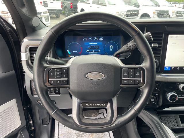 2025 Ford F-250SD Platinum - Agate Black Metallic exterior view 18