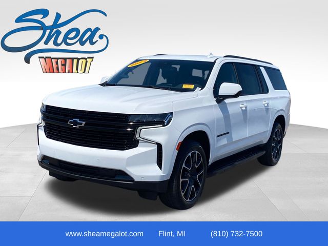 Summit White 2023 Chevrolet Suburban SUV / Crossover Four-Wheel Drive 
