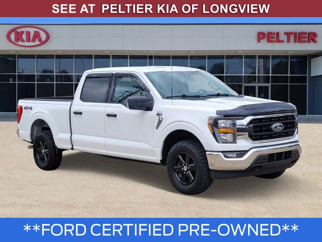Oxford White 2023 Ford F-150 XLT SuperCrew 4WD Pickup Truck Four-Wheel Drive Automatic