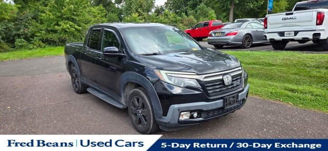 Black 2019 Honda Ridgeline Pickup Truck All-Wheel Drive 6-Speed Automatic