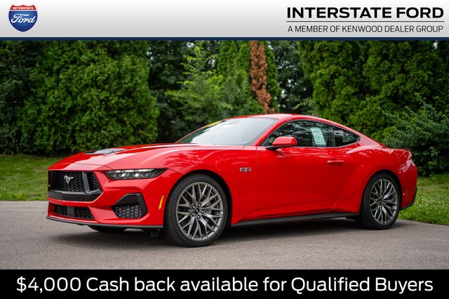 Race Red 2025 Ford Mustang Coupe Rear-Wheel Drive Automatic