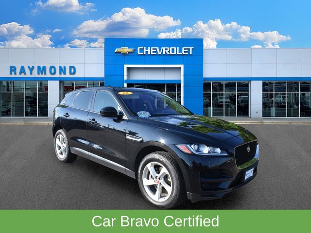 Black 2018 Jaguar F-PACE SUV / Crossover All-Wheel Drive 8-Speed Automatic