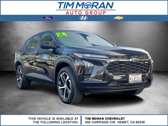 Mosaic Black Metallic 2024 Chevrolet Trax SUV / Crossover Front-Wheel Drive 6-Speed Automatic