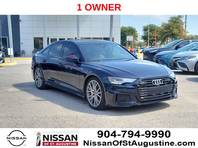 Firmament Blue Metallic 2023 Audi A6 Sedan All-Wheel Drive 7-Speed Automatic