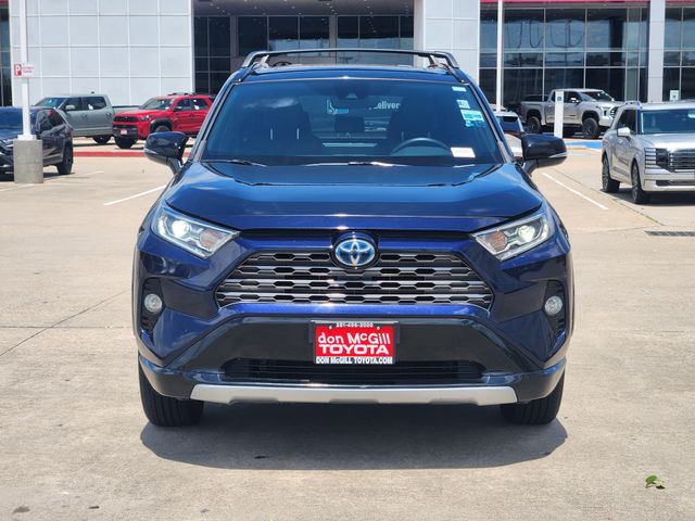 2021 Toyota RAV4 Hybrid XSE Blue at North Houston Mitsubishi